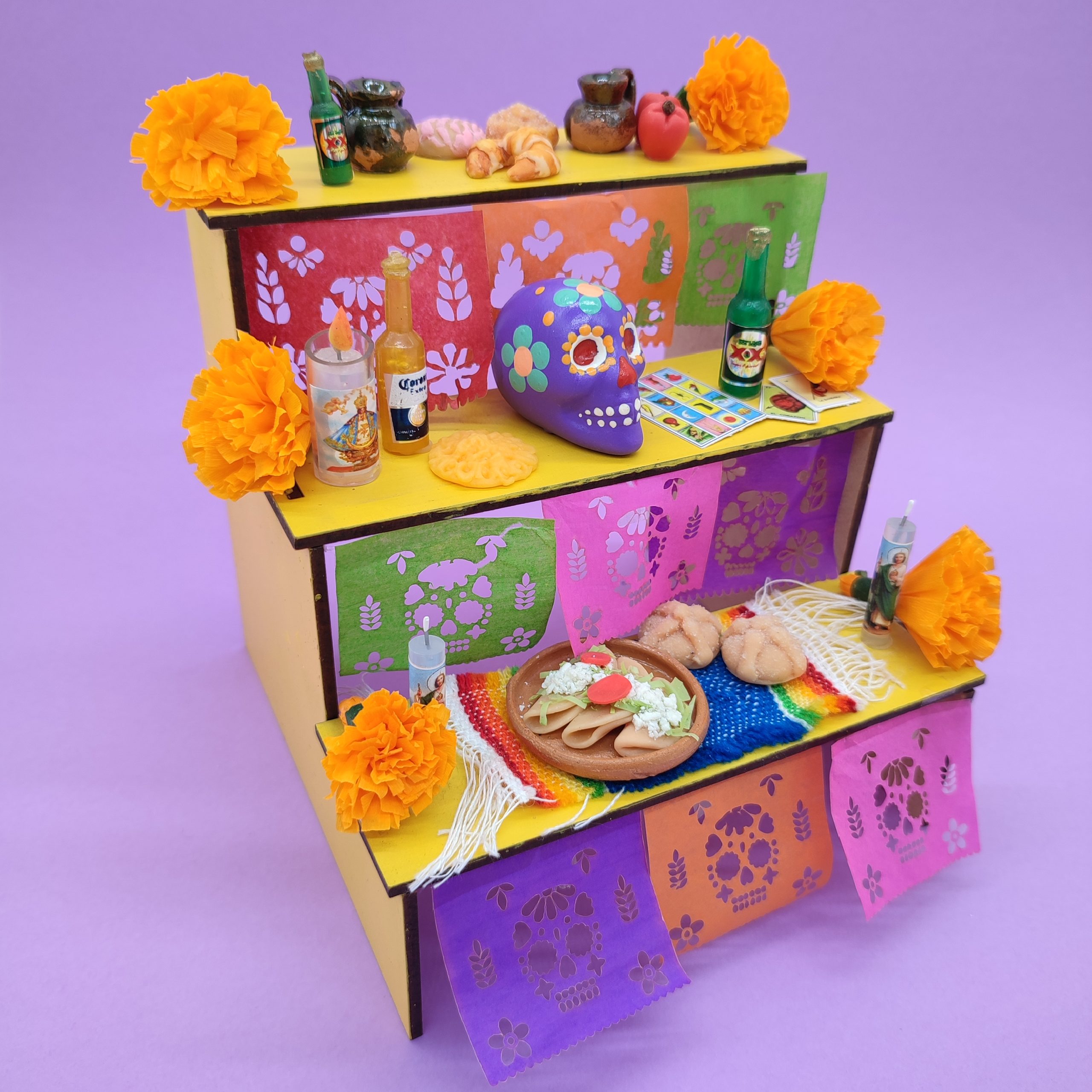 Day of the Dead miniature altar