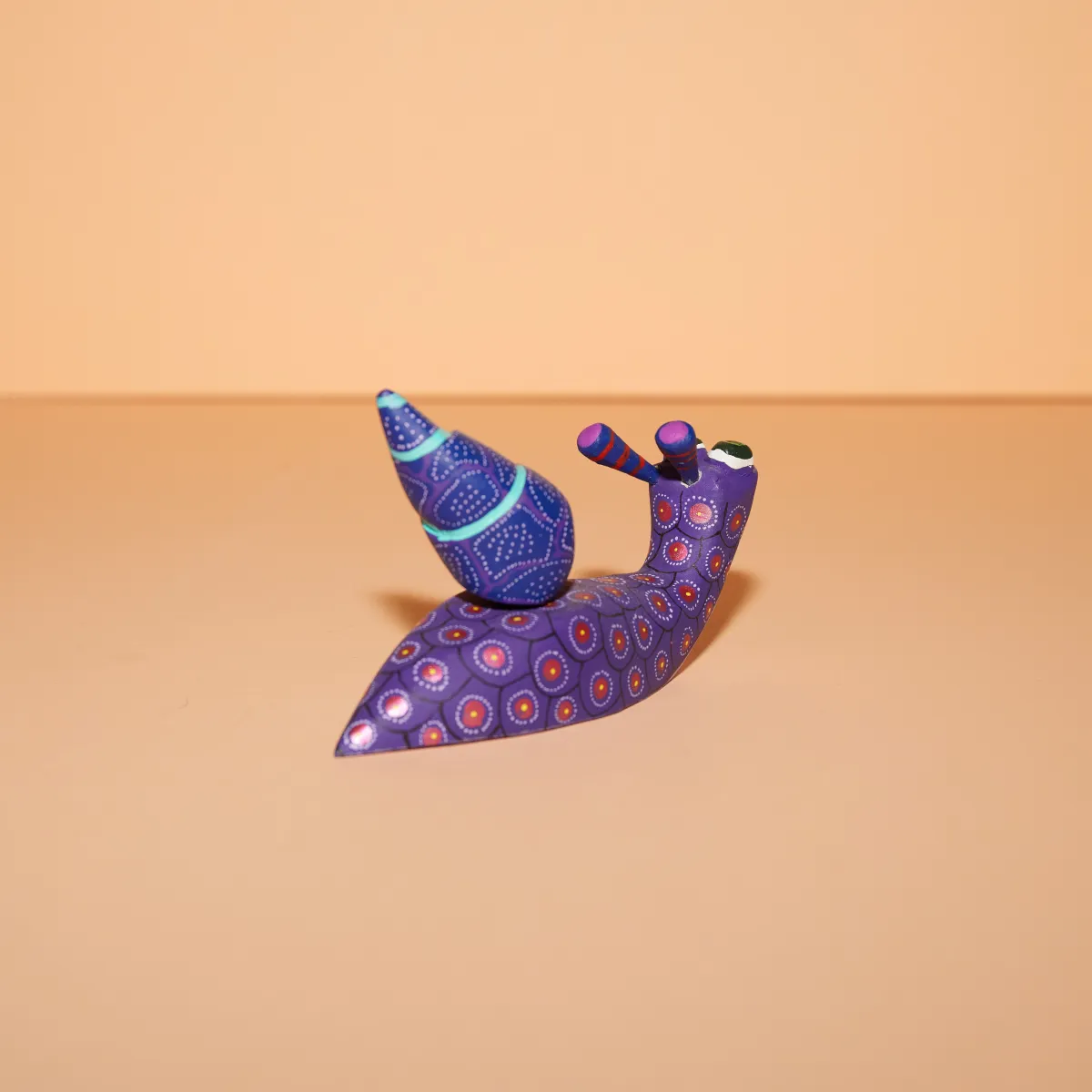 Caracol morado trasera