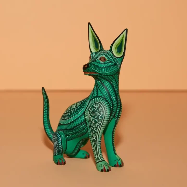 Artesania mexicana Perro Tona Nahual