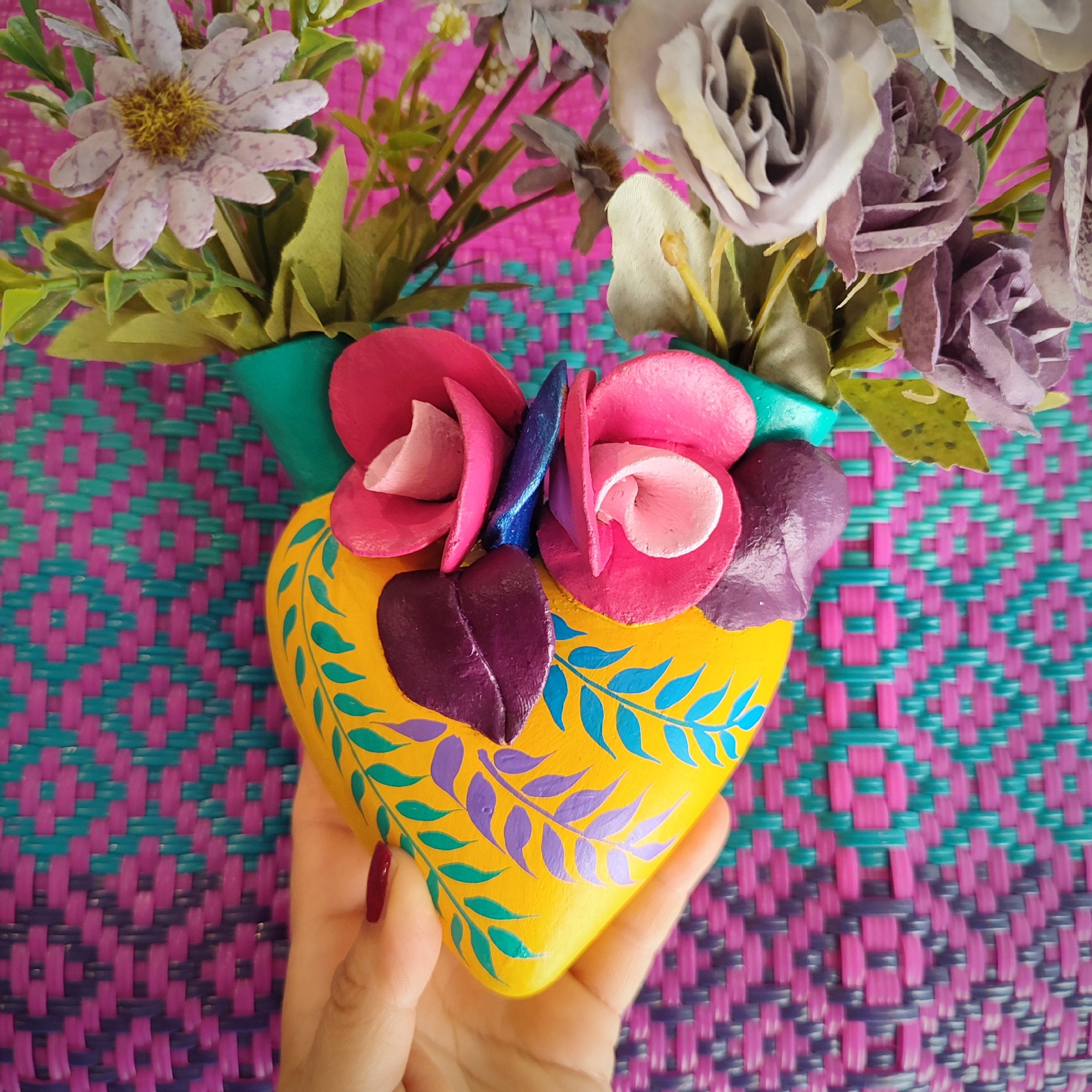 Pinta tu corazón de barro 2