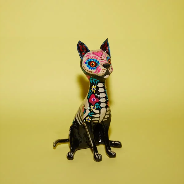 Perrito flores delantera