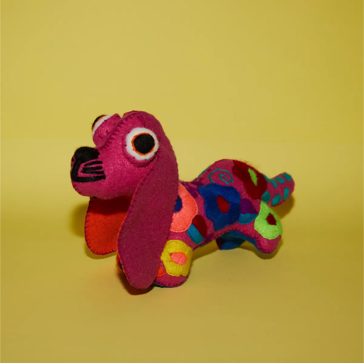 Perro salchicha delantera