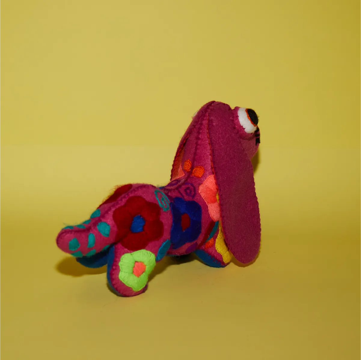 Perro salchicha trasera